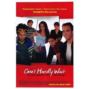 Cant Hardly Wait Original Movie Poster, 27 x 40 (1998)  