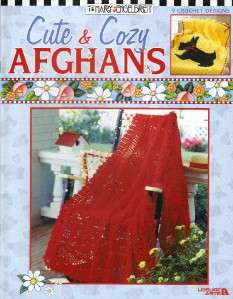 Mary Engelbrett Cute & Cozy Afghans Crochet Book~  