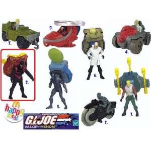   Meal GI Joe Cobra Commander w/Disc Backpack Action Figure #2 2004