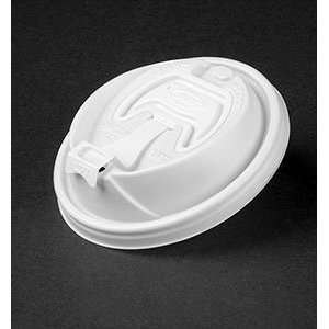  Dart 16RCL White Travel Lid with Reclosable Tab 1000/CS 