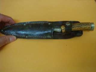 VINTAGE 30 40 UNKNOWN FISHING HUNTING KNIFE  