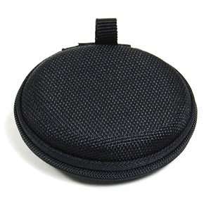 Black EVA ear/headphone/earphone/earbuds Case/bag   clamshell/MESH 