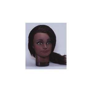    Hairart 20 long Mannequin Head with Black Hair #91l Beauty