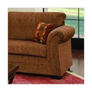   Lane Taupe Simmons Upholstery Maya Chair in Coffee