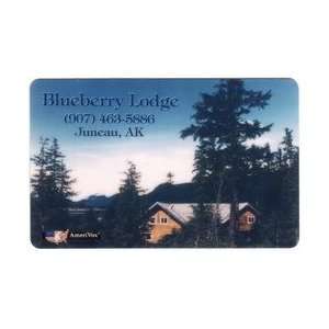   Phone Card Blueberry Lodge   Juneau Alaska 