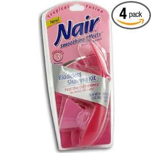 Nair Hair Remover Bladeless Shaving Kit Tropical Fusion   5.3 Oz (Pack 