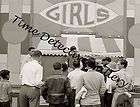 girlie show tent at fiesta brownsville texas 1942 historic photo