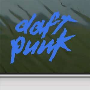  Daft Punk Blue Decal Rock Band Car Truck Window Blue 