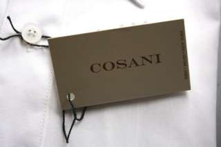 Giorgio Cosani 100% Cotton White or Blue Dress Shirt  