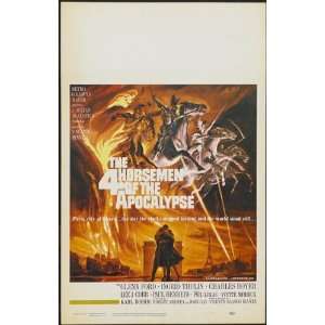  The Four Horsemen of the Apocalypse Movie Poster (11 x 17 