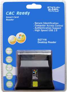 DOD USB CAC COMMON ACCESS SMART CARD DESKTOP ID READER  