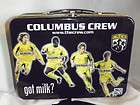 The Columbus Crew Soccer Metal Lunch Box   NICE