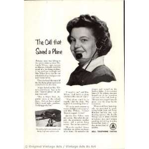  1952 Bell Telephone  Vintage Ad