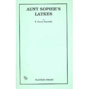  Aunt Sophies Latkes **ISBN 9780887343483** P. Barry 