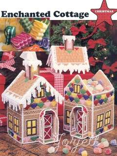 Enchanted Gingerbread Cottage tissue & candy patterns  