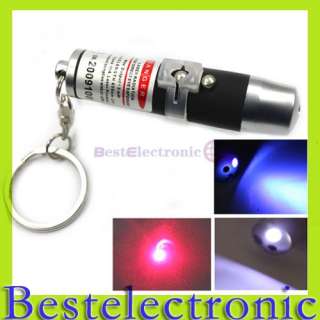in 1 Red Laser Pointer Pen LED Flashlight Light Pen  