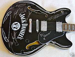 Peavey Jack Daniels   AUTOGRAPHED BY THE BRAVERY   JF 1  