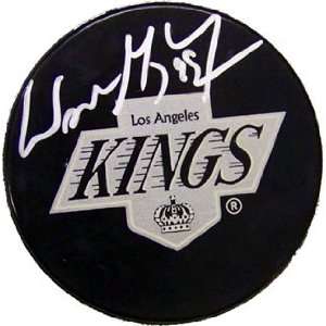  Autographed Wayne Gretzky Puck   Official Los Angeles 