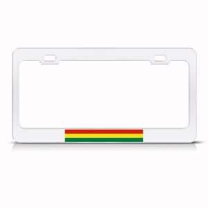  Bolivia Flag Bolivian Country Metal license plate frame 