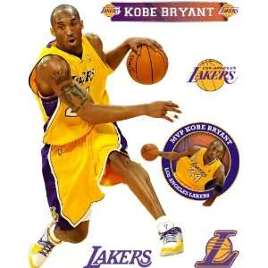  Kobe Bryant Life Sized Wall Decal Graphic 1 6 Sports 