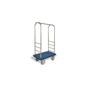 CSL Foodservice & Hospitality 2099BK 020 BLU   Bellman Cart w/ Blue 