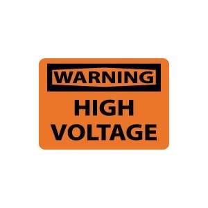  OSHA WARNING High Voltage Safety Sign