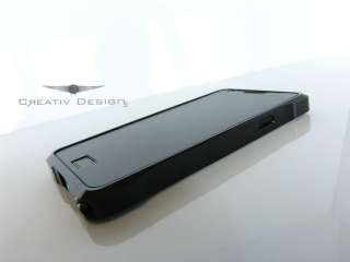 Samsung Galaxy S2 i9100   CNC   Aluminium Bumper Case Hülle   SCHWARZ 