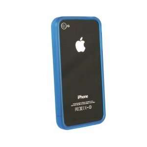  Blue TPU Bumper for Apple iPhone 4 Cell Phones 