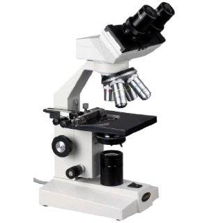 AmScope 40X 2000X Biological Compound Microscope with Mechanical Stage