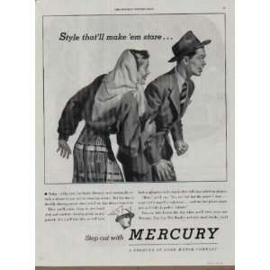  Style thatll make em stare  1945 Mercury Ad 