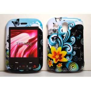  Blue Wave Butterfly Design Snap on Hard Skin Shell 