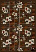 CASINO Texas Holdem   Poker // GAME ROOM RUG   