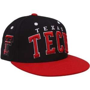  NCAA Zephyr Texas Tech Red Raiders Black Scarlet Superstar 