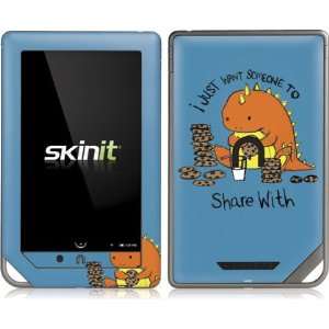  Skinit The Cookie Dinosaur Vinyl Skin for Nook Color 