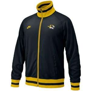  Nike Missouri Tigers Black Full Medal Track Jacket Sports 