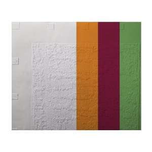   Decor PT1882 Check and Block Paintable Textured Wallpaper Dado, White