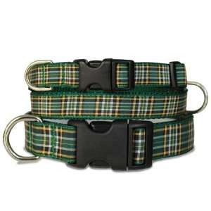  Plaid Dog Collar, Irish National Tartan