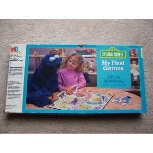 Sesame Street My First Games Off and Running A Game of 