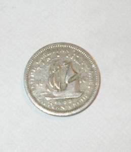 1955 British Caribbean Territories 10 Cent Coin  