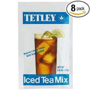 Tetley Iced Tea Mix, 25 Count Single Serve (Pack of 8)  