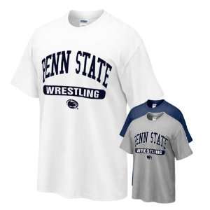  Penn State  Penn State Tshirt with Wrestling Oval Print 