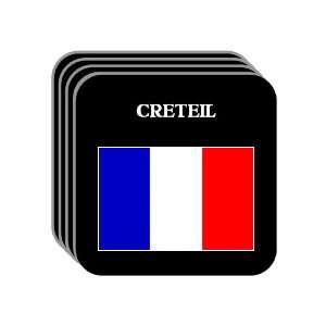 France   CRETEIL Set of 4 Mini Mousepad Coasters 
