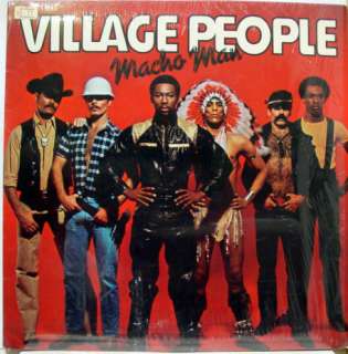 VILLAGE PEOPLE macho man LP mint  vinyl NBLP 7096 1978  
