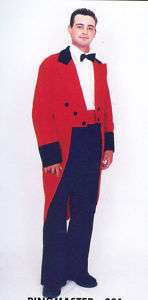Ringmaster Suit Costume for Circus Big Top Adult Large  