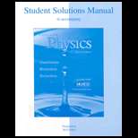 College Physics   Student Solutions Manual (ISBN10 0073049549; ISBN13 