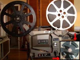   Mint Condition 16mm Projector + Extra Telecine 5 Blade Shutter  