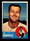 1963 TOPPS 339 TED BOWSFIELD ATHLETICS NM  