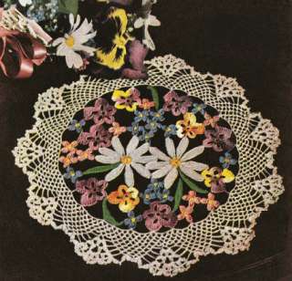 42 Vintage Doily Crochet Patterns circa 1940s & 50s  