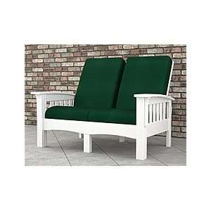  Poly Wood Mission Style Loveseat 43 x 57 1/2L x 40 