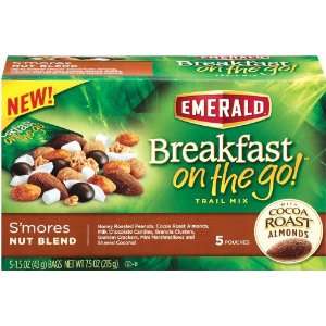 Emerald breakfast On The Go Smores Nut Blend, 1.5 Ounce (Pack of 24 